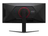 AOC Gaming Curved Monitor CU34G4CA, 34", WQHD 3440x1440, 180Hz, 1 ms, 2500:1, HDMI*2 - DP*1, 5 W x 2