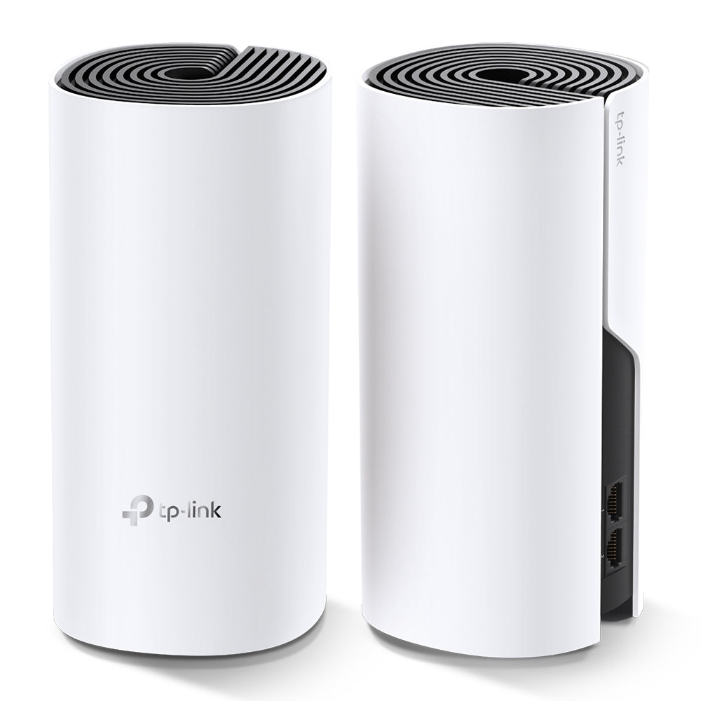 TP-LINK DECO M4(2-PACK) AC1200 Whole Home Mesh Wi-Fi System-delivers Wi-Fi to an area of up to 260m2