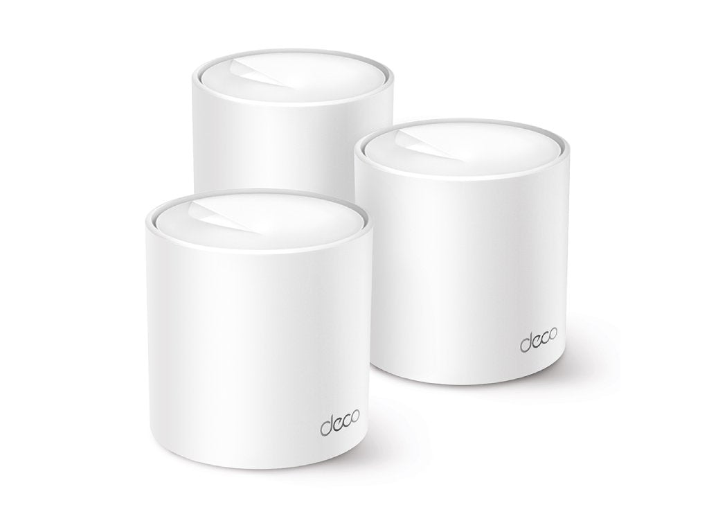 TP-LINK Deco X10(3-pack) AX1500 Whole Home Mesh Wi-Fi 6 System, up to 520m2