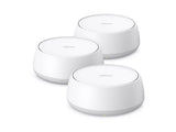 TP-LINK Deco BE25(3-pack) BE5000 Whole Home Mesh WiFi 7 System, 2 2.5 Gbps ports