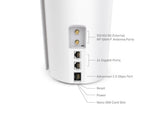 TP-LINK Deco X50-5G(1-pack) 5G AX3000 Whole Home Mesh WiFi 6 Gateway,Nano SIM card slot,Up to 230 m2