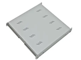 Schrack 19" fiksna polica dubine 650mm, 1HU, 80kg max, perforirana