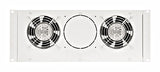 Schrack 19" krovni ventilatorski panel: 2 ventilatora i termostat