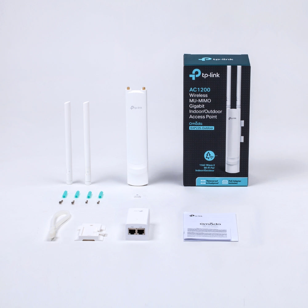 TP-LINK EAP225-OUTDOOR AC1200 Wireless Gigabit Indoor - Outdoor Access Point