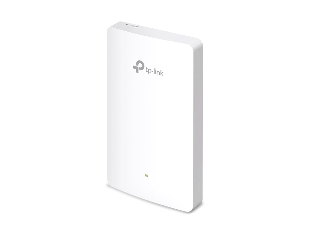 TP-LINK EAP615-WALL AX1800 Wall Plate WiFi 6 Access Point, 4 Gigabit Ports, 802.3af - at PoE