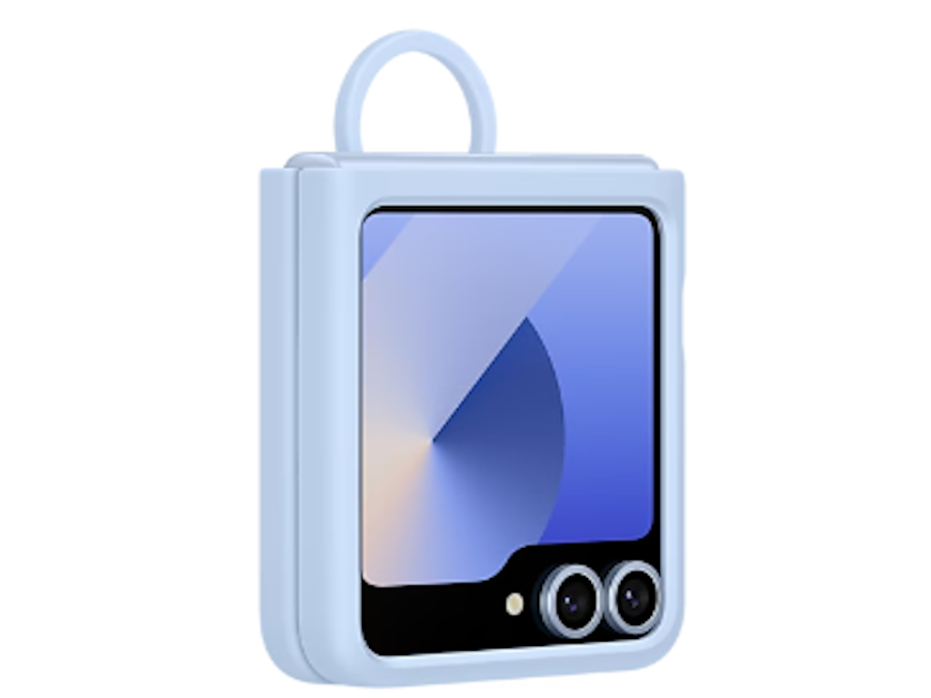 Samsung EF-PF741TLEGWW Silicone Case Z Flip6, Blue