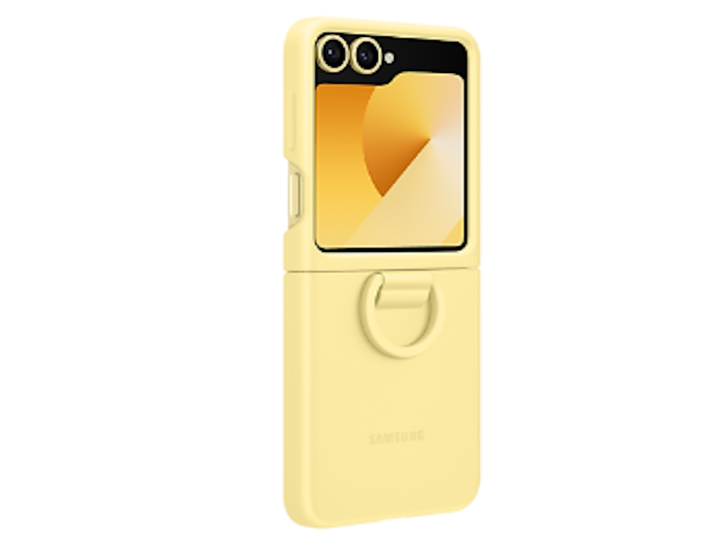 Samsung EF-PF741TYEGWW Silicone Case Z Flip6, Yellow