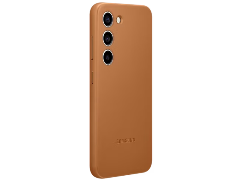 Samsung EF-VS911LAEGWW Galaxy S23 Leather Case Camel