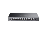 TP-LINK ES210GP Omada 10-Port Gigabit Easy Managed Switch with 8-Port PoE+, 63W Power Budget