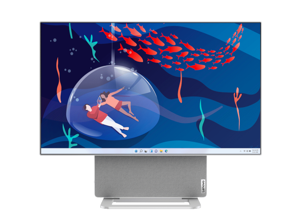 Lenovo Yoga AIO 7 27APH8 27" QHD - IPS - Ryzen7 8845HS - 32GB - 1TB - KB+Mouse - NoOS - CloudGrey
