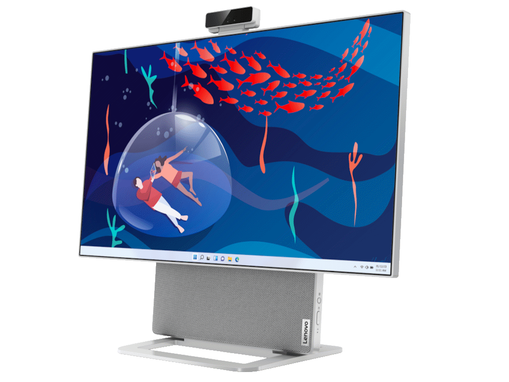 Lenovo Yoga AIO 7 27APH8 27" QHD - IPS - Ryzen7 8845HS - 32GB - 1TB - KB+Mouse - NoOS - CloudGrey