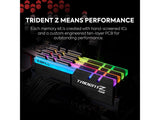 G.SKILL Trident Z RGB 16GB(2x 8GB) DDR4 3600 MT - s, CL18, 1.35V, Intel - AMD