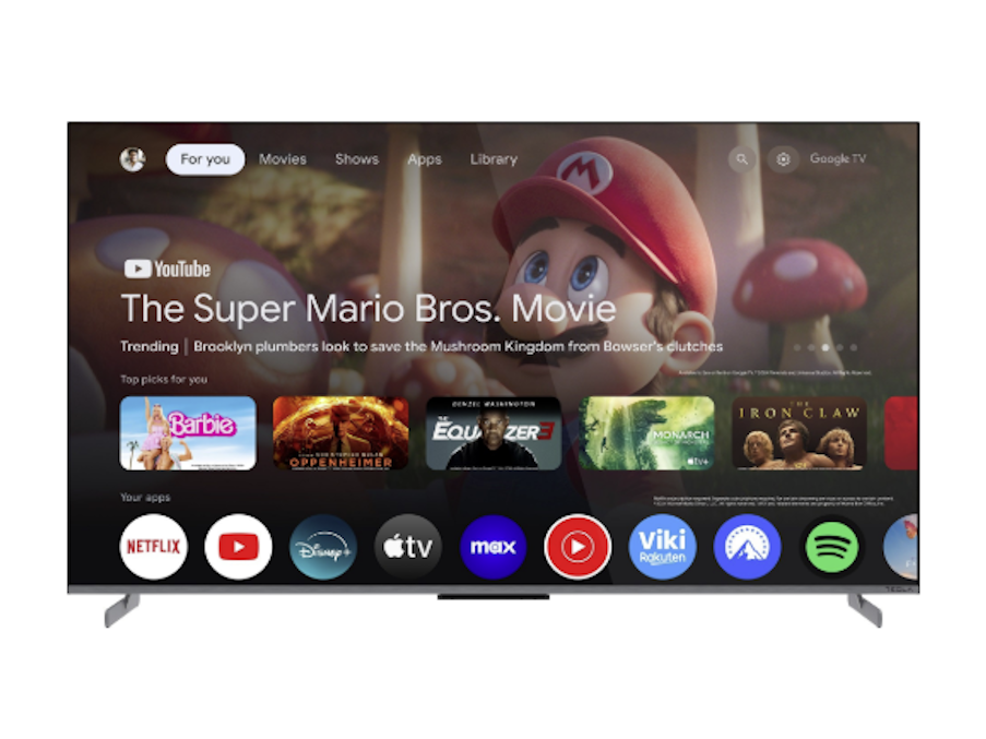 Tesla G65S949GUS QLED TV 65" ultra HD, Google TV Smart, Gaming 144HZ IPS panel, 2.1.2 sound system