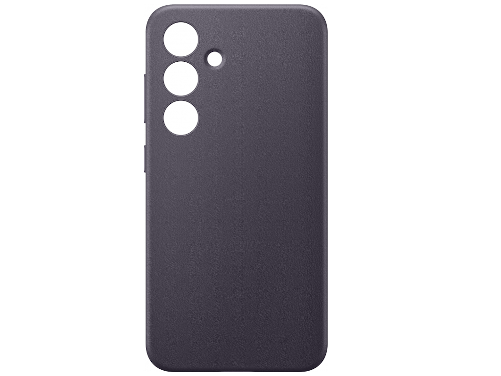 Samsung GP-FPS921HCAVW Vegan Leather Case S24, Dark Violet