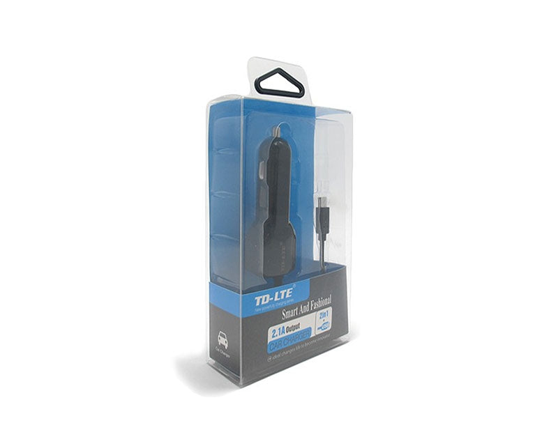 Auto punjac TD-C32 2.1A micro USB