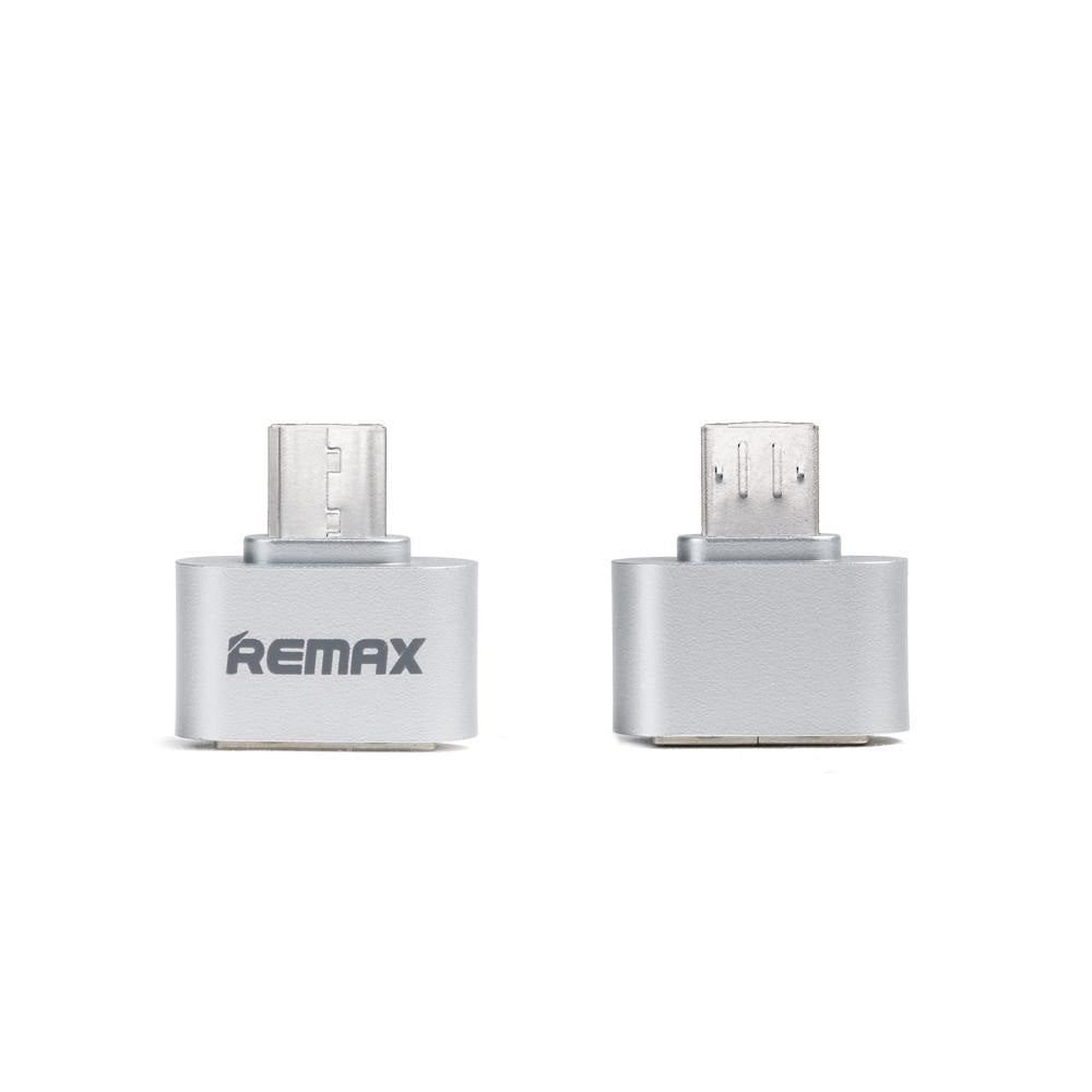 RMM-018 Micro USB OTG adapter sivi