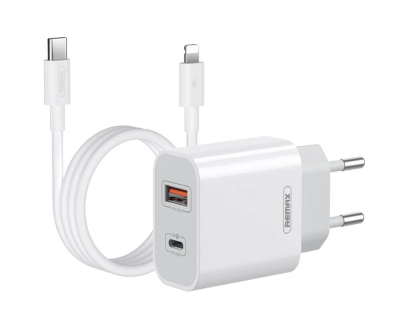 Punjač RP-U68 za Android i iPhone 20W beli