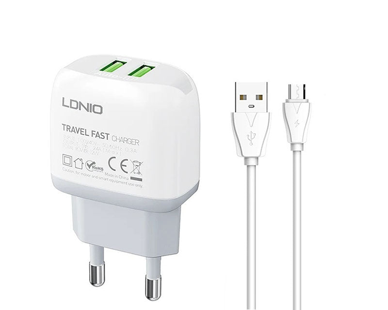 Q229 USB - Tip C QC3.0 20W punjač + kabl Micro