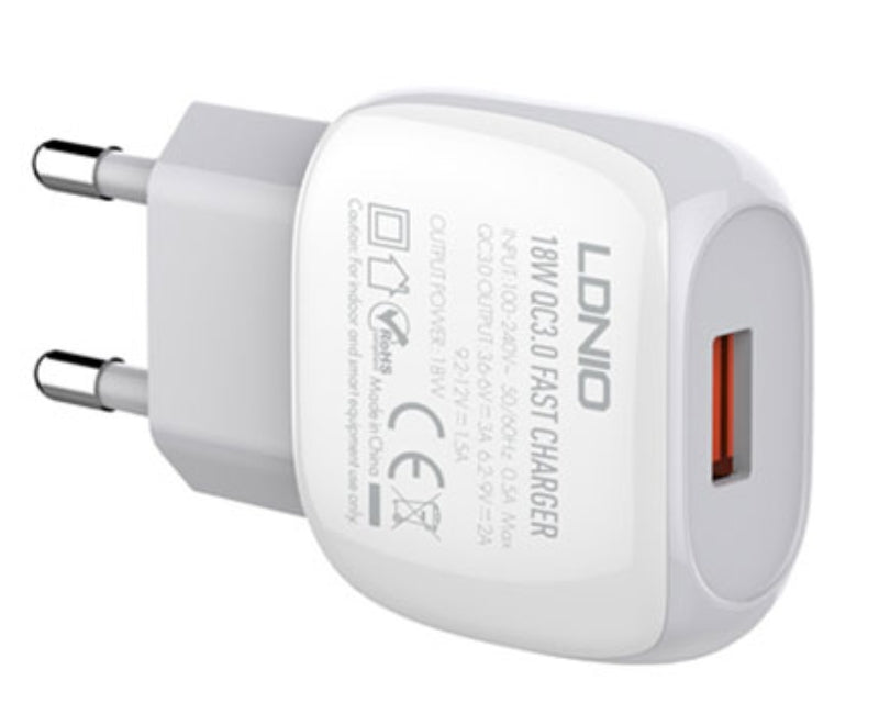 A1306Q QC 3.0 18W punjač + kabl Micro