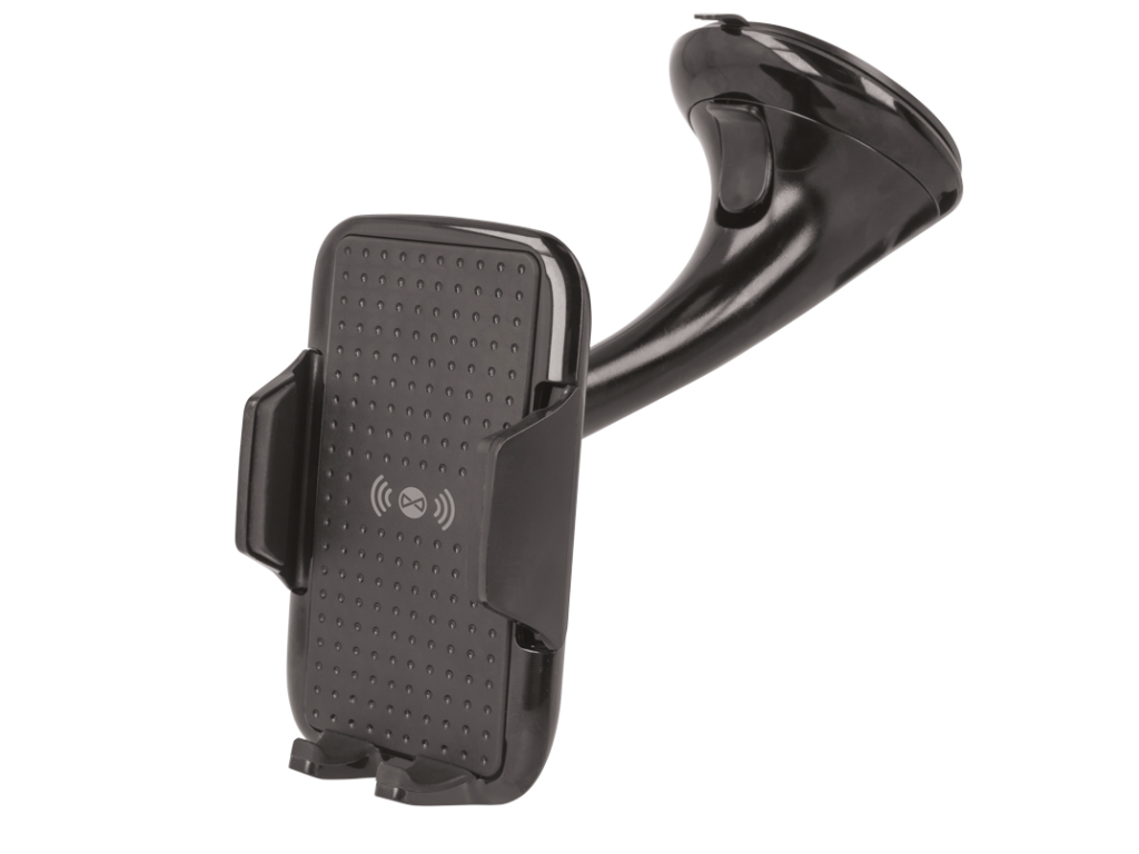 Forever car holder for windshield WCH-100 with wireless charging black 10W