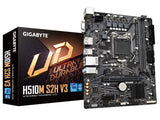 GIGABYTE INTEL MB H510M S2H V3, 2*DDR4 3200MHz, 1*PCIe 3.0 x4, RAID, DP - HDMI - VGA, LGA 1200