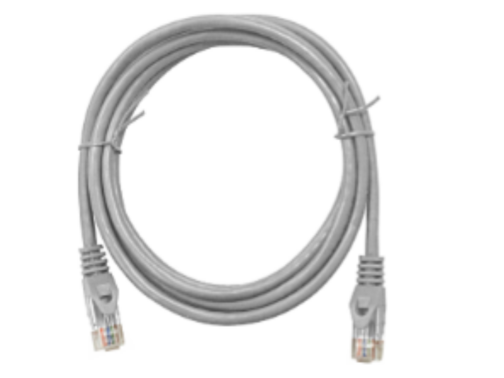 Schrack Patch kabl RJ45, Cat.6, U - UTP, PVC, sivi, 15m