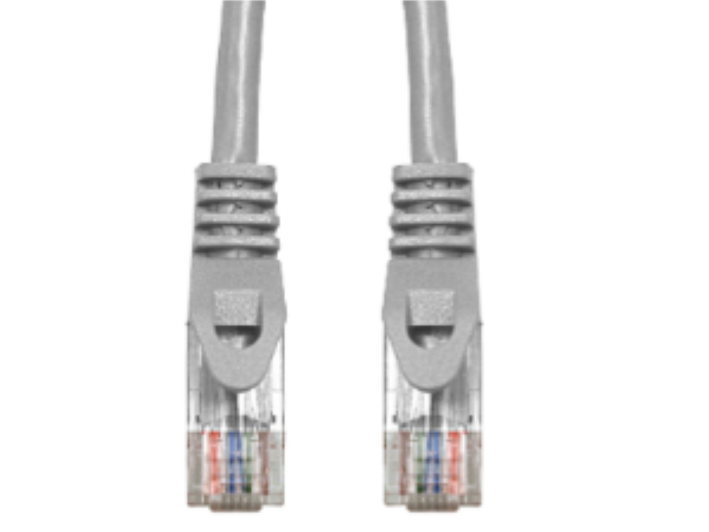 Schrack Patch kabl RJ45, Cat.6, U - UTP, PVC, sivi, 15m