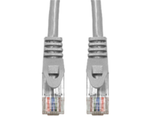 Schrack Patch kabl RJ45, Cat.6, U - UTP, PVC, sivi, 15m