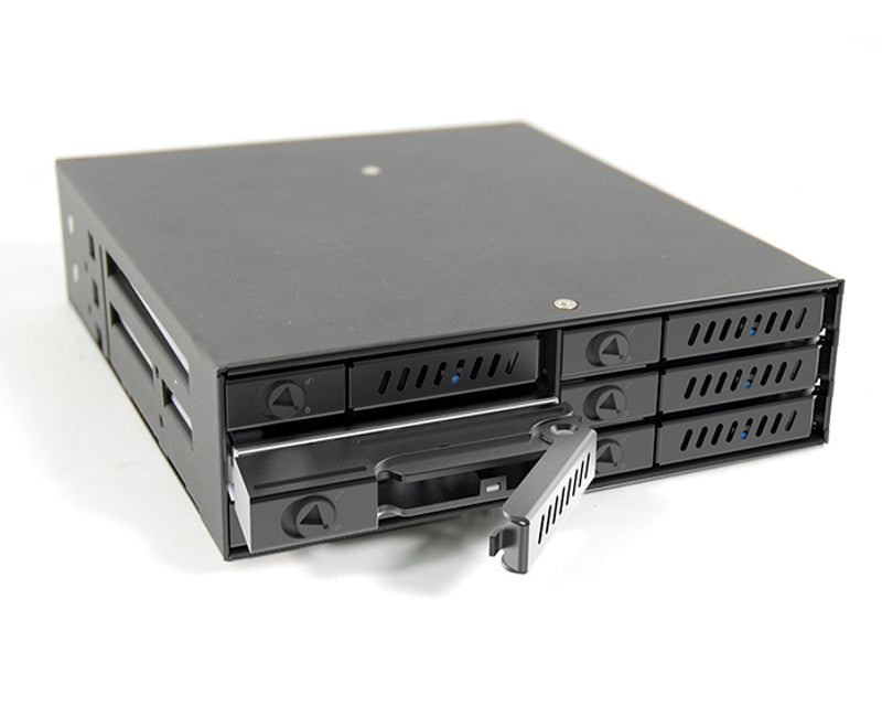 CMR-625 6 x 2.5" SATA rack fioka crna