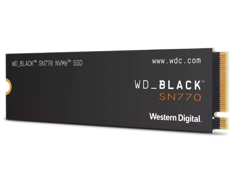 1TB M.2 NVMe Gen4 WDS100T3X0E SN770 Black SSD