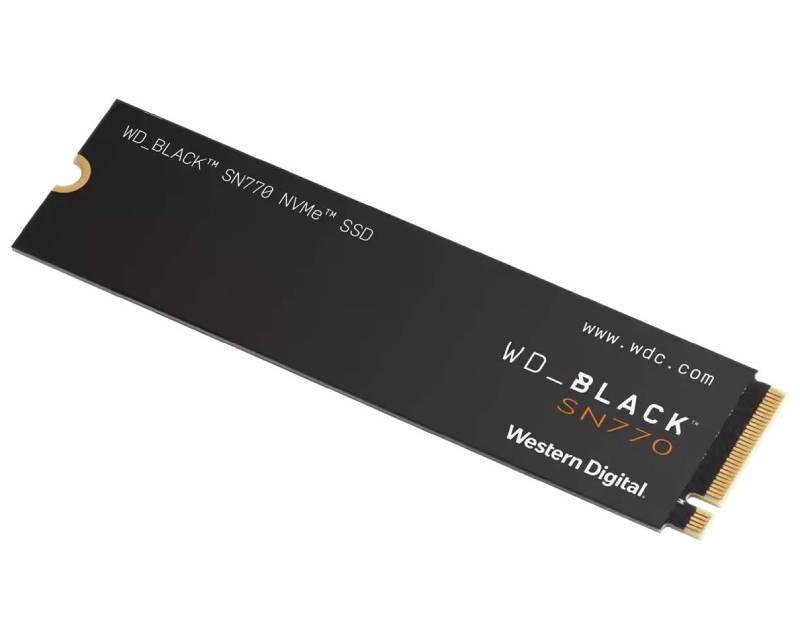 1TB M.2 NVMe Gen4 WDS100T3X0E SN770 Black SSD