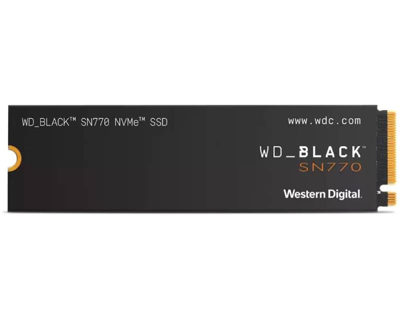 1TB M.2 NVMe Gen4 WDS100T3X0E SN770 Black SSD