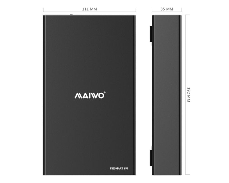 Klon Kućište USB 3.2 Gen2 10Gbps HDD - SSD za 3,5" - 2,5" HDD i NVMe SSD, K3527N