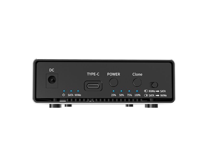 Klon Kućište USB 3.2 Gen2 10Gbps HDD - SSD za 3,5" - 2,5" HDD i NVMe SSD, K3527N