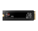 4TB M.2 NVMe  MZ-V9P4T0CW 990 Pro Series Heatsink SSD