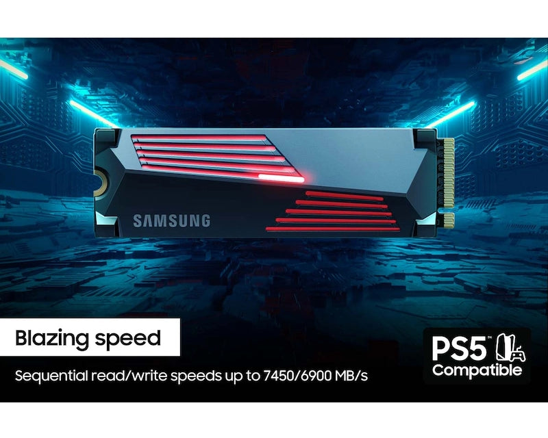 4TB M.2 NVMe  MZ-V9P4T0CW 990 Pro Series Heatsink SSD
