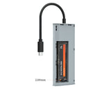 USB 3.2 Gen2 x 1 Tip-C 6 u 1 SATA &PCIe NvMe M.2 Kućište sa HDMI - PD - USB , KH1001