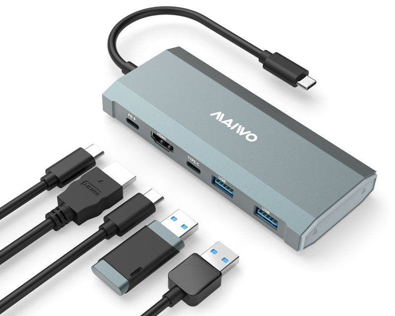 USB 3.2 Gen2 x 1 Tip-C 6 u 1 SATA &PCIe NvMe M.2 Kućište sa HDMI - PD - USB , KH1001