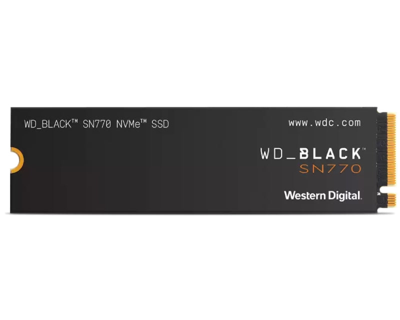 2TB M.2 NVMe SSD Gen4 WDS200T3X0E SN770 Black