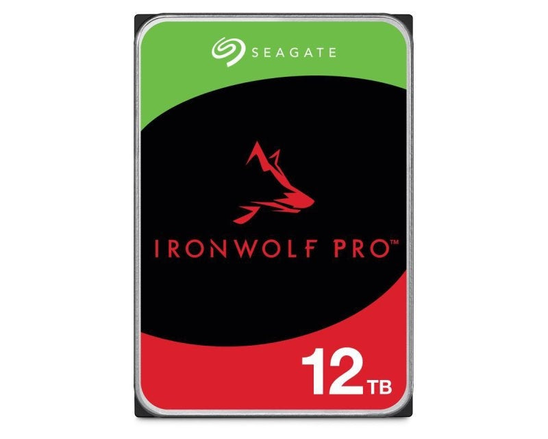 12TB 3.5" SATA III 256MB 7200rpm ST12000NT001 IronWolf Pro