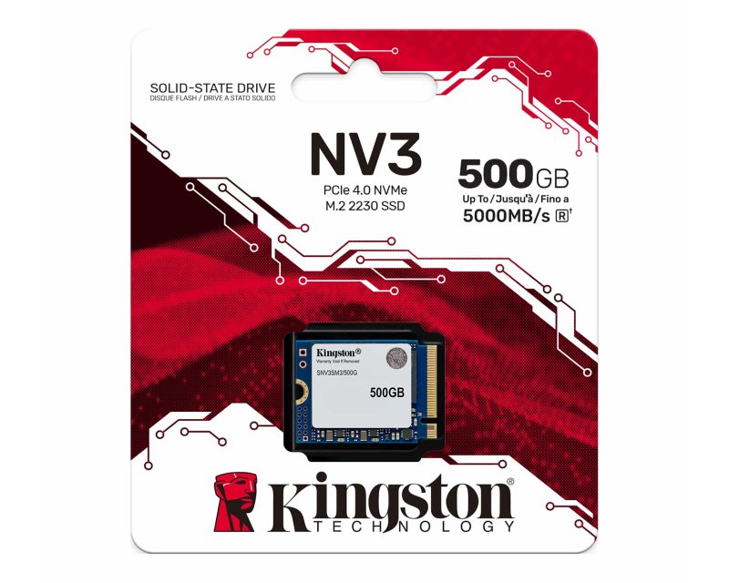 500GB M.2 2230 NVMe SNV3SM3 - 500G series NV3 SSD
