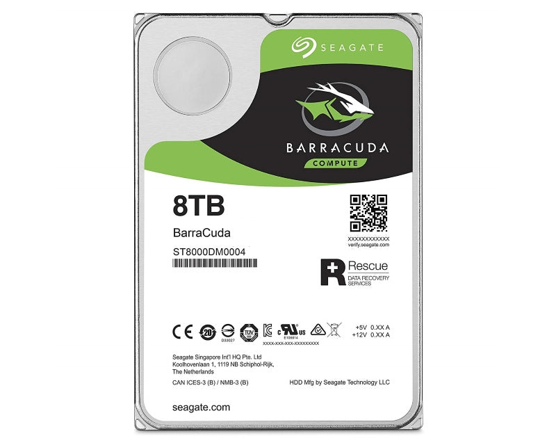 8TB 3.5 inča SATA III 256MB 5.400rpm ST8000DM004 Barracuda
