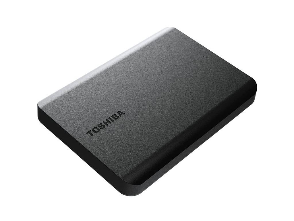 TOSHIBA Eksterni HDD 1TB, USB 3.2 Gen 1, 2.5" CANVIO Basics, Black, Matt finish
