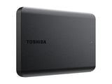 TOSHIBA Eksterni HDD 4TB, USB 3.2 Gen 1, 2.5" CANVIO Basics, Black, Matt finish