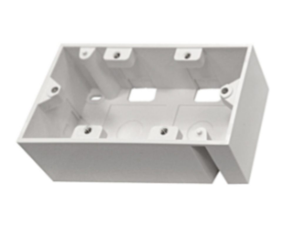 Schrack TOOLLESS LINE-45x45, nazidna kutija 4M, za utičnice, 81x148x42mm