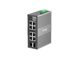 TP-LINK IES208G Omada 8-Port Gigabit Industrial Easy Managed Switch, Durable IP40 Aluminum Casing
