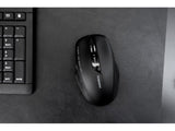 CHERRY MW 2310 USB Wireless Optical Mouse, 6 Button, 1000 - 1600 - 2400 DPI, Black, 2 x AA