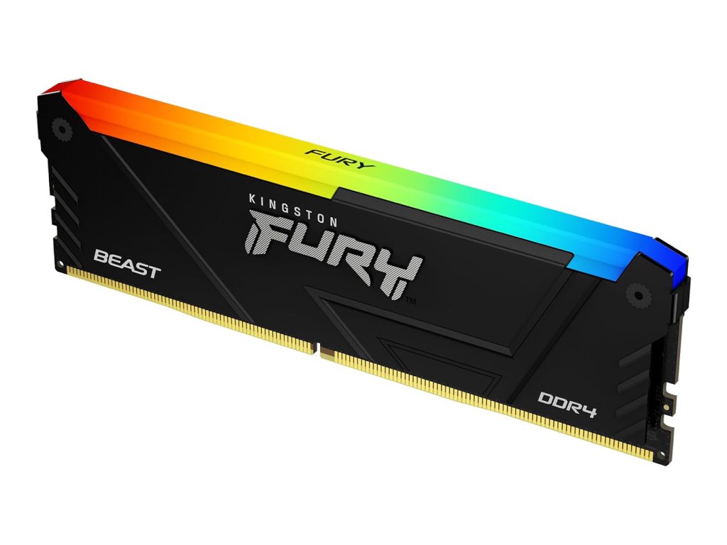 KINGSTON FURY Beast RGB 16GB 3200MHz DDR4 Black, CL16, 288-Pin