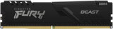 KINGSTON FURY Beast 16GB 3600MHz DDR4 Black, CL18, 288-Pin