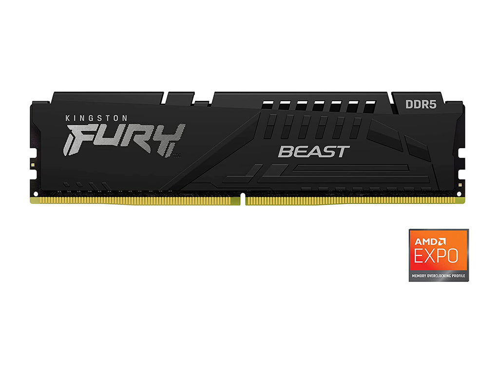 KINGSTON FURY Beast 16GB DDR5 5200MT - s, 1.25V, CL36, EXPO, XMP